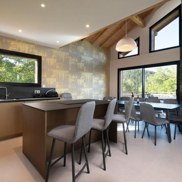 Chalet LAC - 8 Pers - Jacuzzi - Sauna - pétanque - Chalet - 11