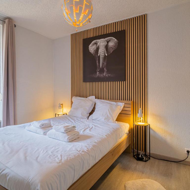 Cocon calme & cozy Ultracentre à 5 mins à pieds - Appartamento con 2 Camere da Letto e Balcone - 4
