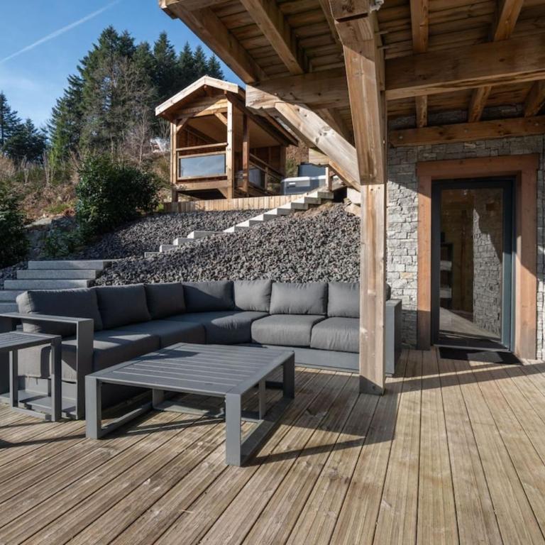 Chalet Les Ecureuils - 12 pers - Spa - Piscine - Chalet - 10