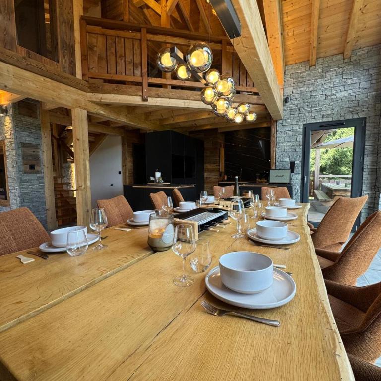Chalet Les Ecureuils - 12 pers - Spa - Piscine - Chalet - 11