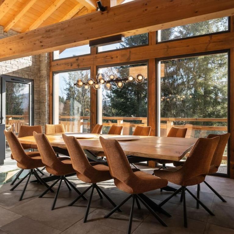 Chalet Les Ecureuils - 12 pers - Spa - Piscine - Chalet - 17