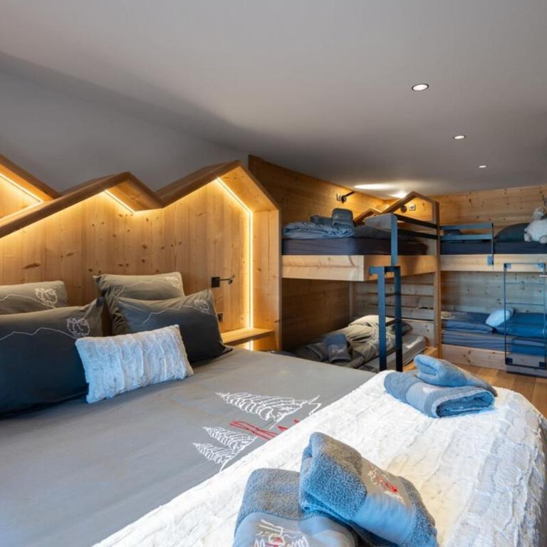 Le Refuge des 3 Oursons - 14 pers - Spa de nage - Maison de Vacances - 26