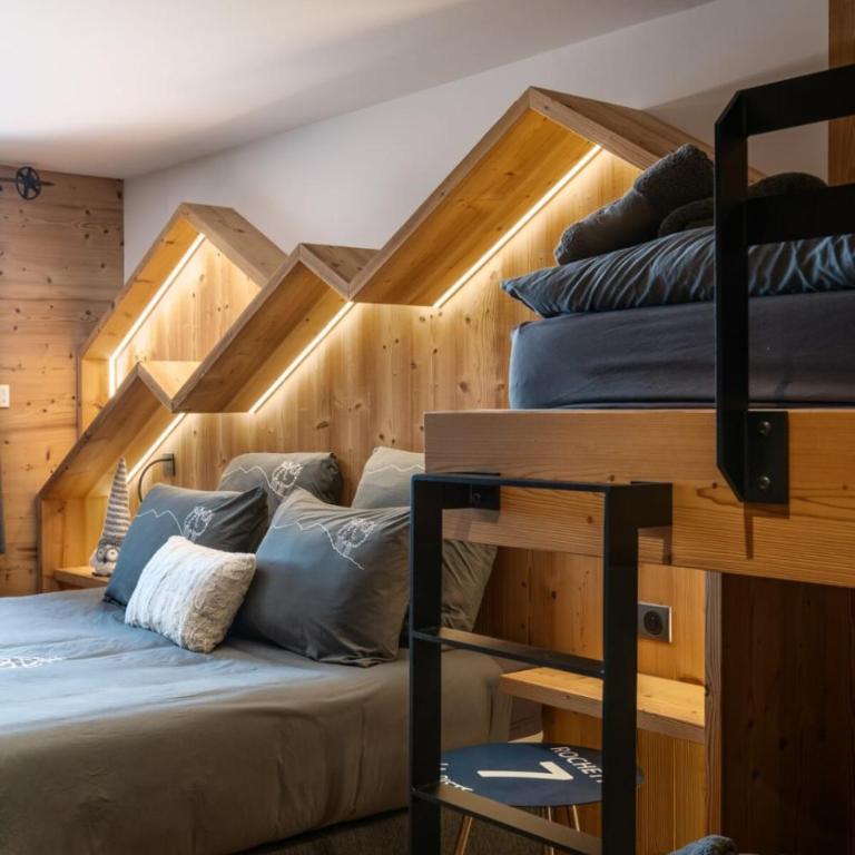 Le Refuge des 3 Oursons - 14 pers - Spa de nage - Maison de Vacances - 28
