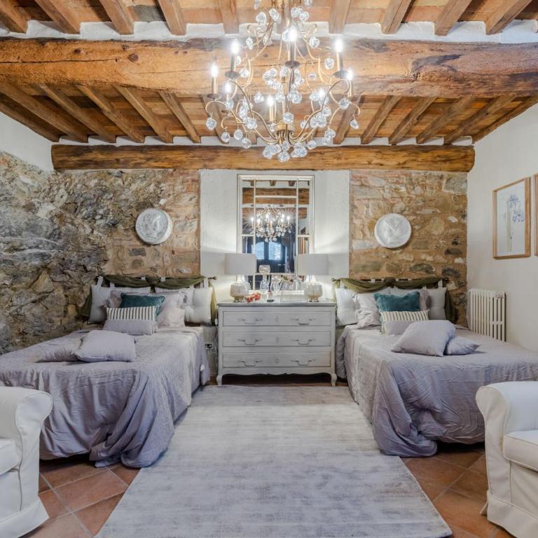 Villa Borbone in Pieve S. Stefano, Lucca - Villa con piscina privada - 72