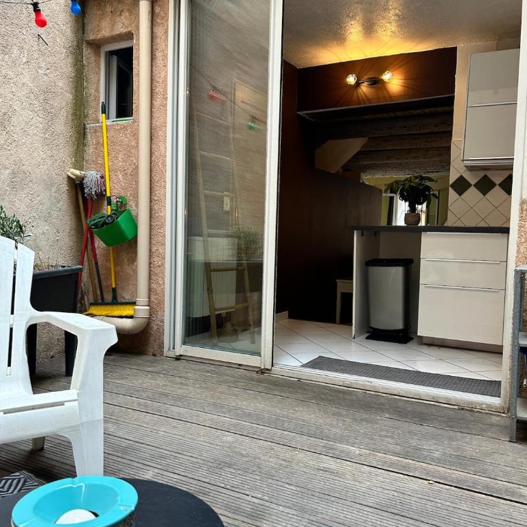Terrasse pivée en centre historique - Appartement 2 Chambres - 34