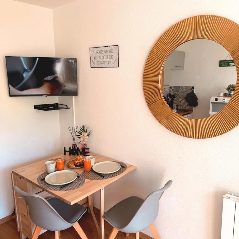 Studio avec terrasse et vue sur les Vosges - Gérardmer - Appartement - 2