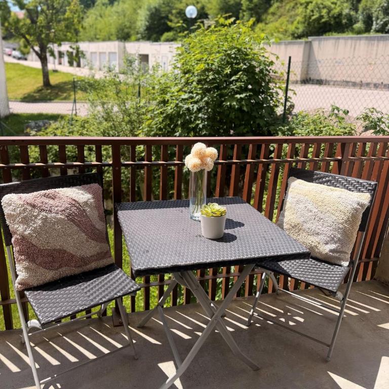 Studio avec terrasse et vue sur les Vosges - Gérardmer - Appartement - 4