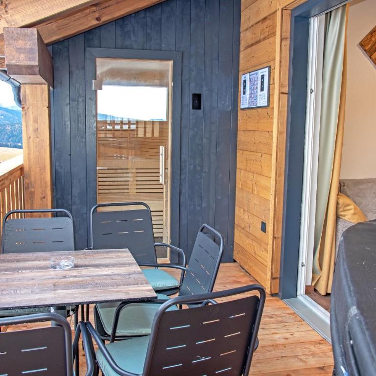 Bockblick Chaletdorf Fanningberg - Appartement Supérieur avec Sauna - 14