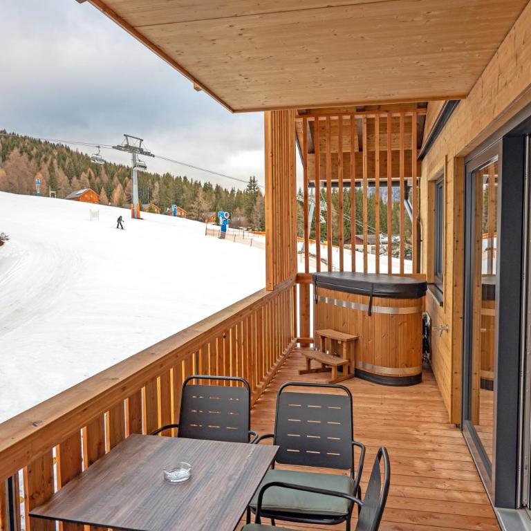 Bockblick Chaletdorf Fanningberg - Appartement Supérieur avec Sauna - 9