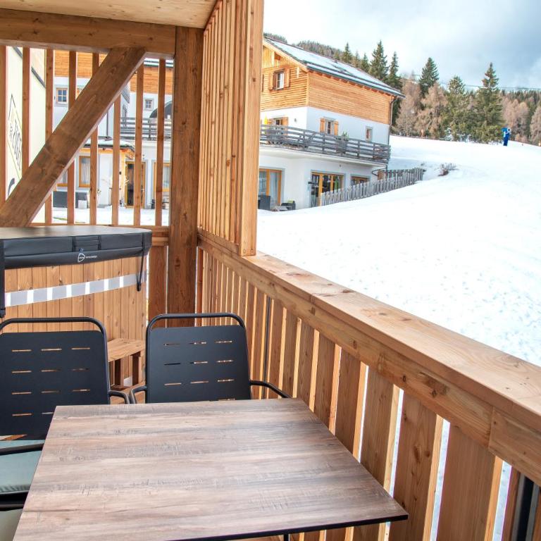 Bockblick Chaletdorf Fanningberg - Appartement Supérieur avec Sauna - 15