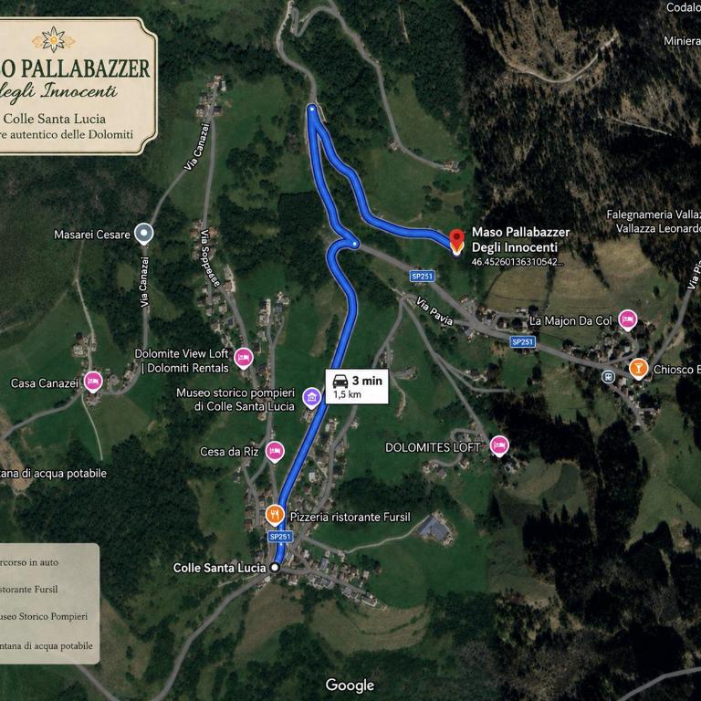 Maso Pallabazzer - Colle Santa Lucia - Casa con 4 camere da letto - 50