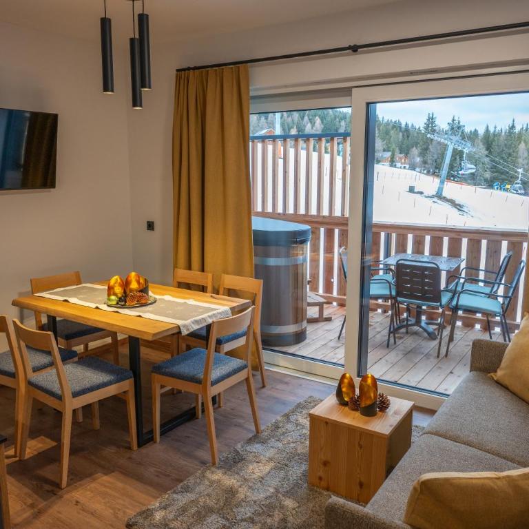 Bockblick Chaletdorf Fanningberg - Appartement Supérieur avec Sauna - 13