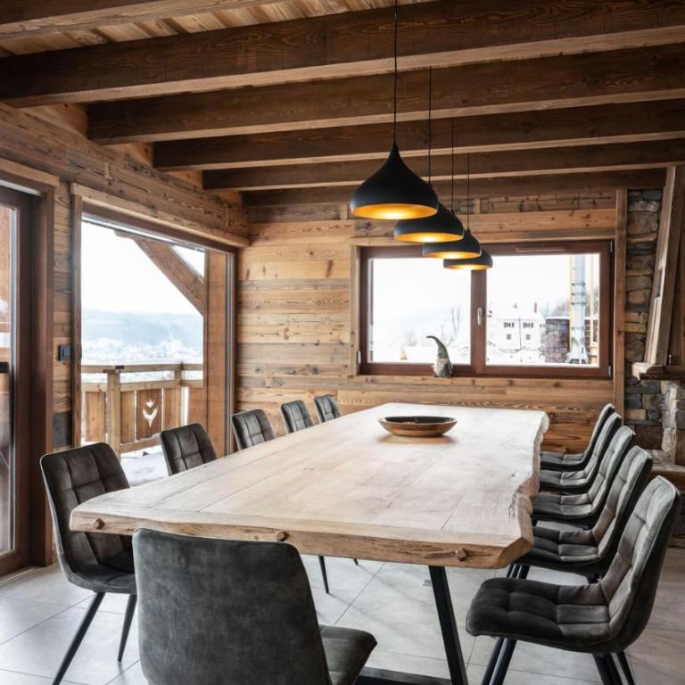 LE CERF - 12 pers -Sauna-Jacuzzi - Maison de Vacances - 12