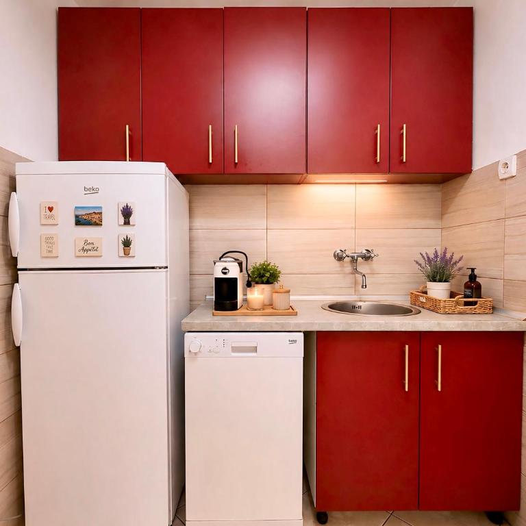 Apartments ASYA - Deluxe Apartment mit 1 Schlafzimmer und Gartenblick - 10