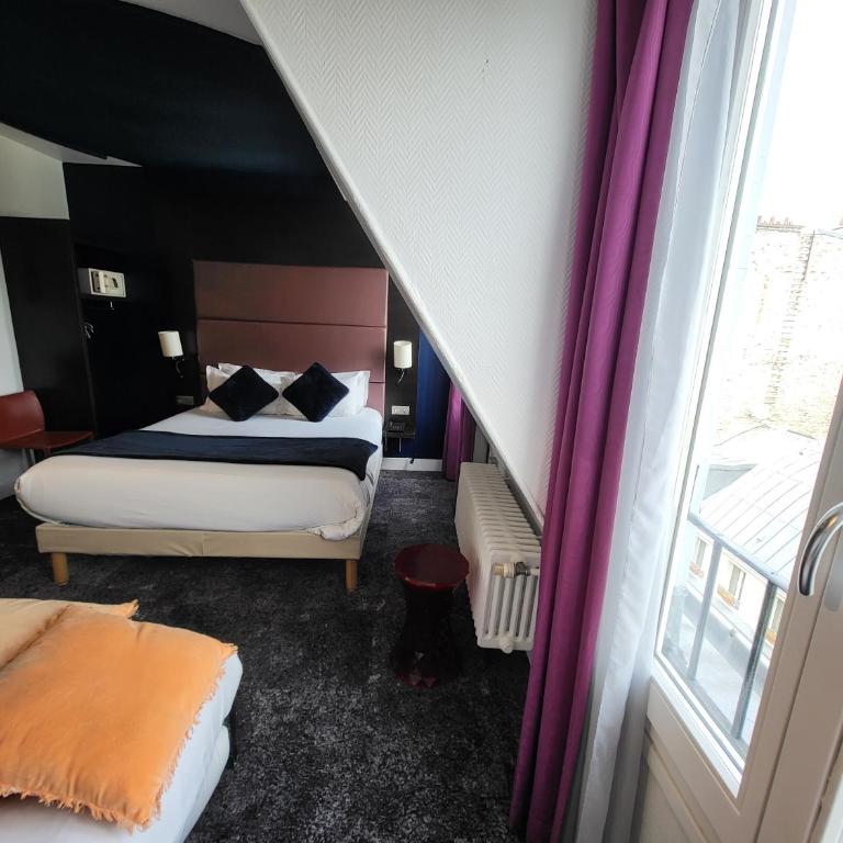Accueil Hôtel Paris Pigalle Montmartre - Hôtel rénové - Chambre Familiale Standard - 8