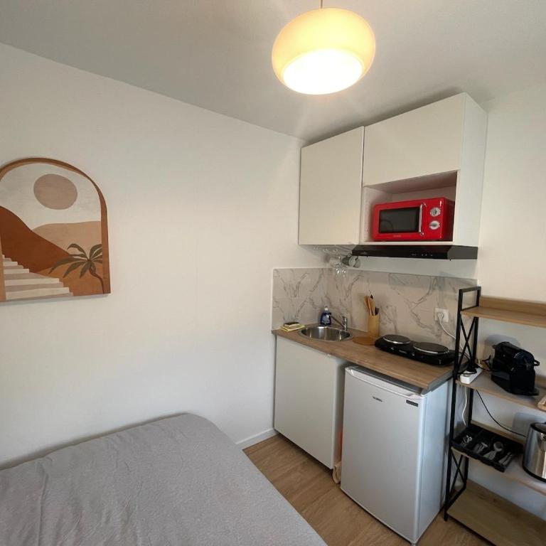 Chambre 5 confort avec cuisine - Appartement 1 Chambre - 11
