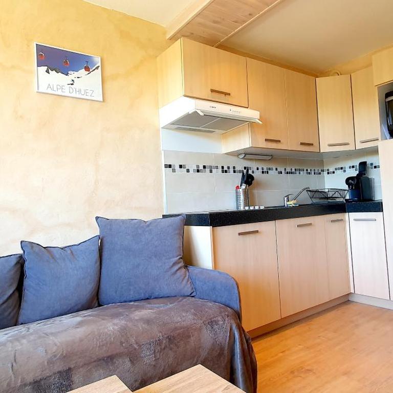 Agréable T1 rénové jolie vue sud - Pied des pistes - Studio avec Balcon - 15