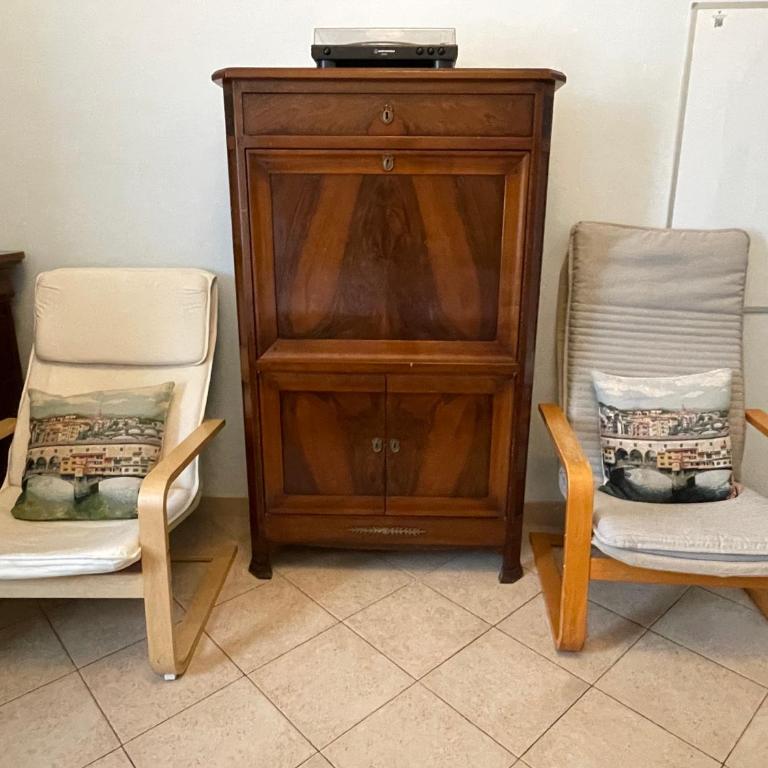 Cuore di Firenze - Chambre Lits Jumeaux avec Salle de Bains Commune - 7
