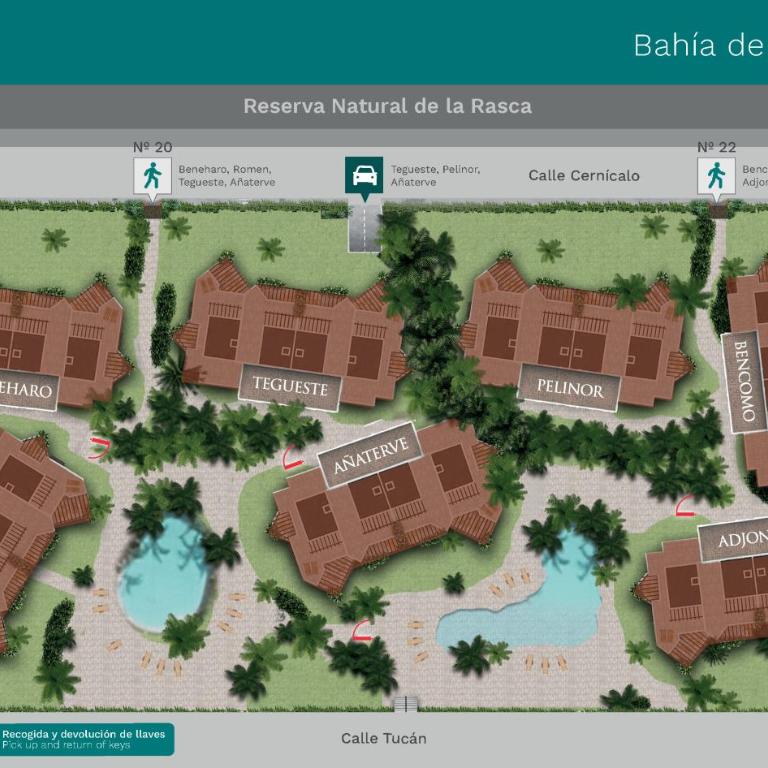 Bahia - Bencomo 1 2 Partial SEA VIEW & NATURE RESERVE 1B - Maison 1 Chambre - 4