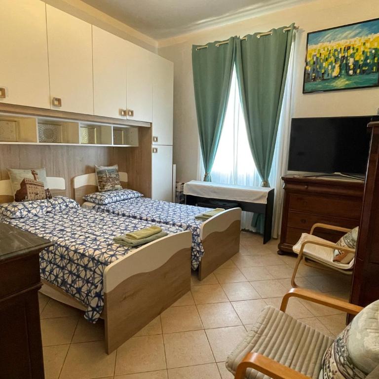 Cuore di Firenze - Chambre Lits Jumeaux avec Salle de Bains Commune - 1