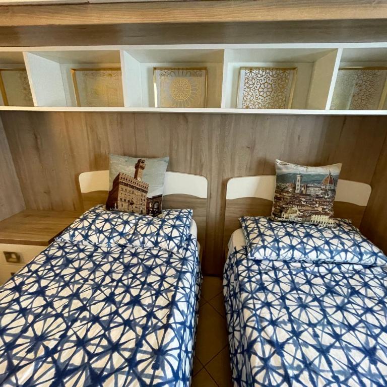Cuore di Firenze - Chambre Lits Jumeaux avec Salle de Bains Commune - 6