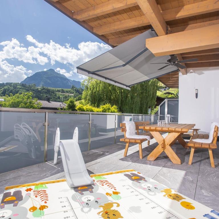 Apart Dahoam - Penthouse-Apartment mit 3 Schlafzimmern und Bergblick - 13