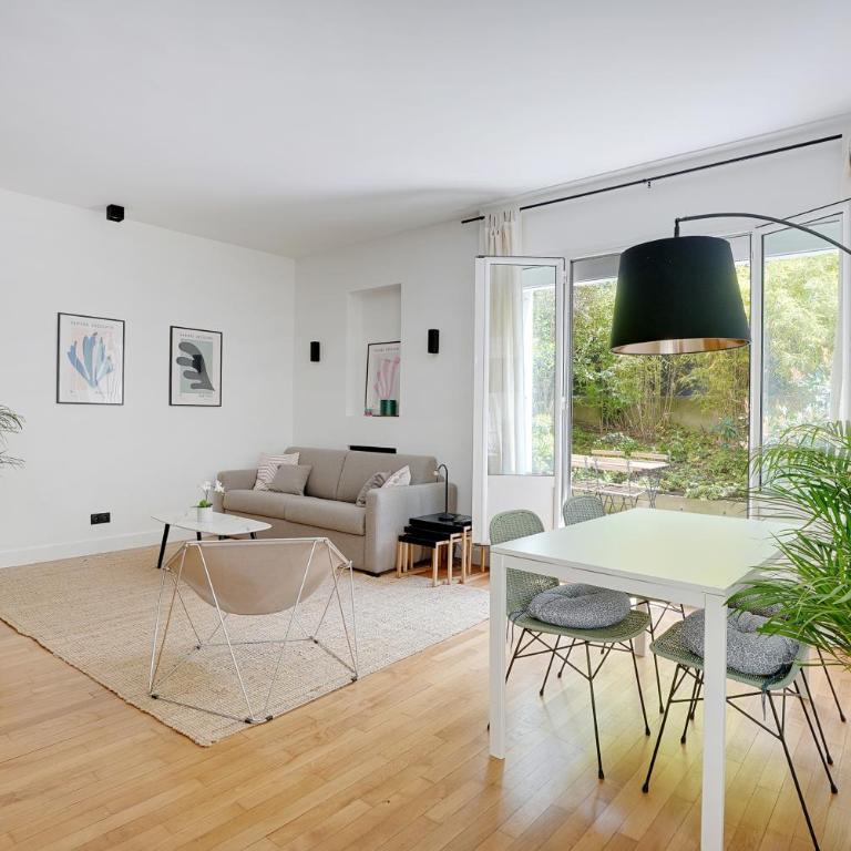 Suite Double Jardin Ranelagh - Appartement 1 Chambre avec Terrasse - 10