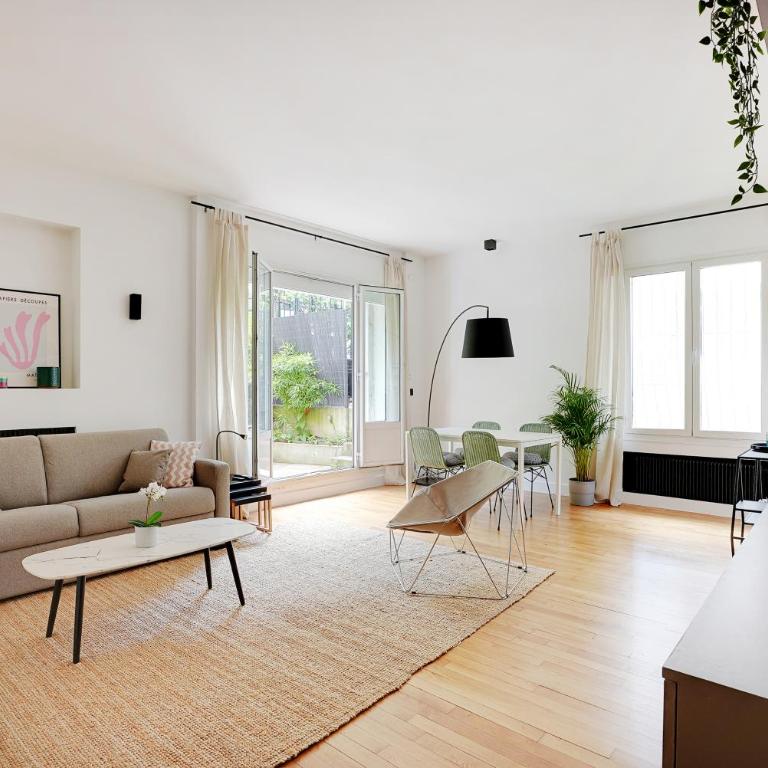 Suite Double Jardin Ranelagh - Appartement 1 Chambre avec Terrasse - 1