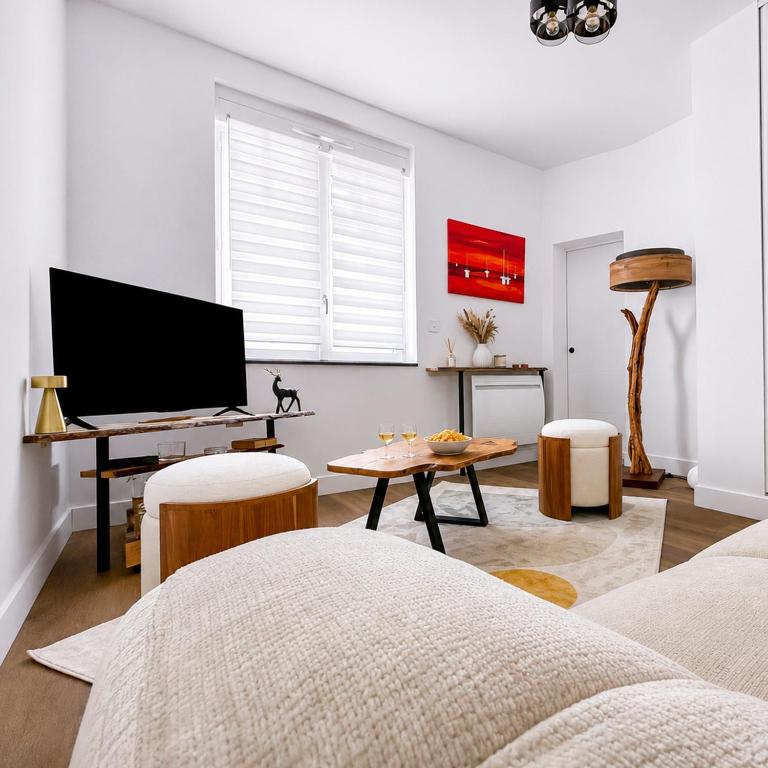 Studio élégant, centre ville, accès plage à 100m - Apartamento de 1 dormitorio - 1