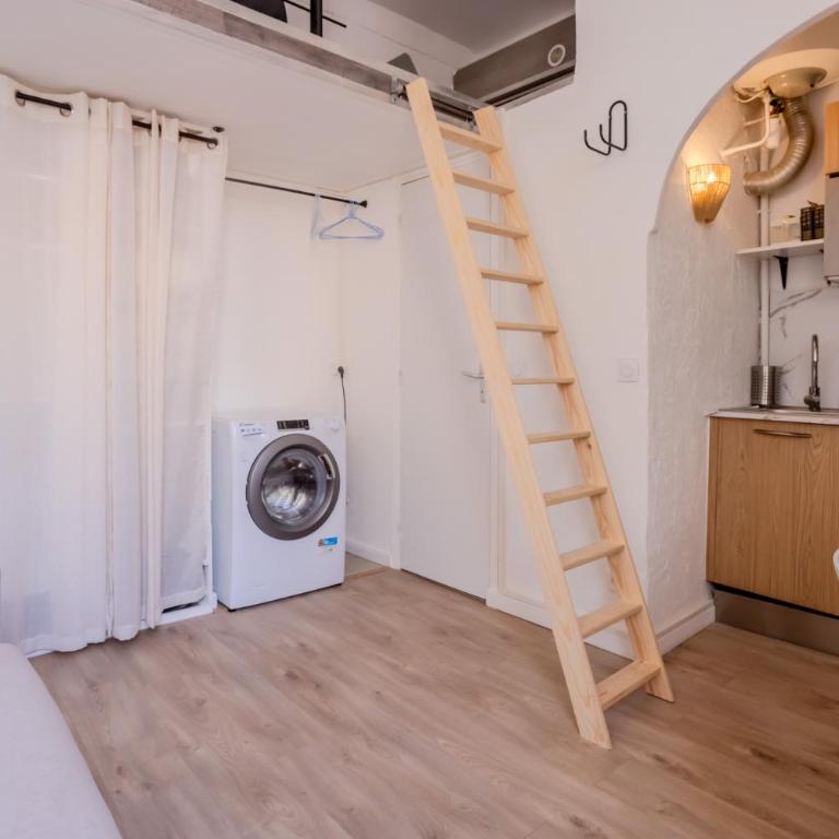 Juan Les Pins Centre studio proche plage - Appartement 1 Chambre - 4