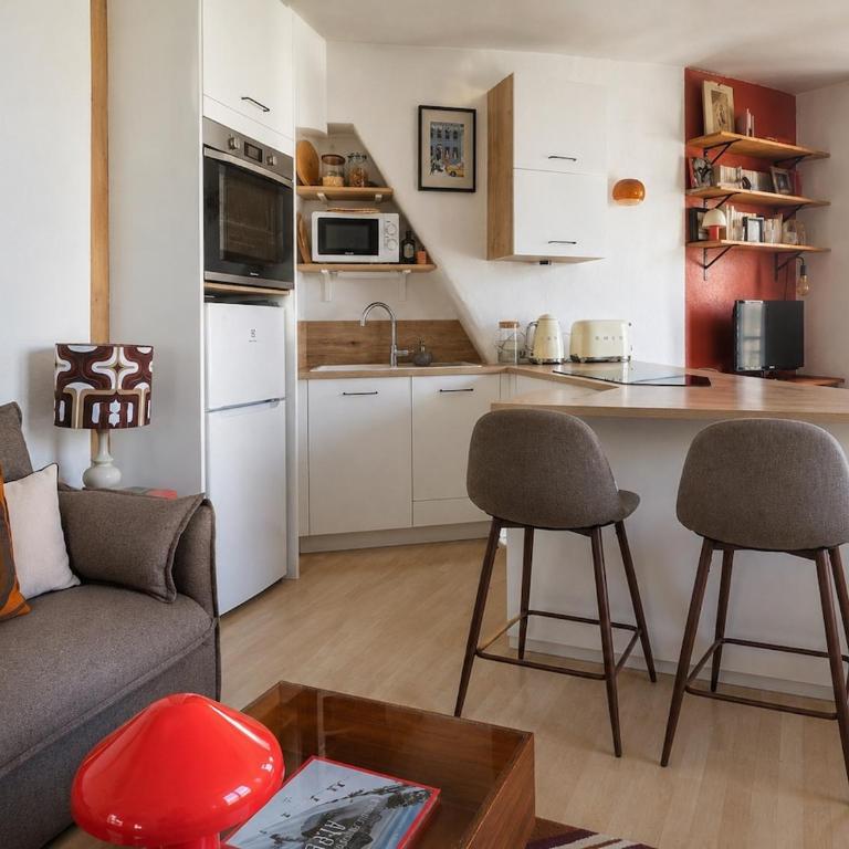 Appartement chic et agréable - 2 personnes - Appartamento con 1 Camera da Letto - 10