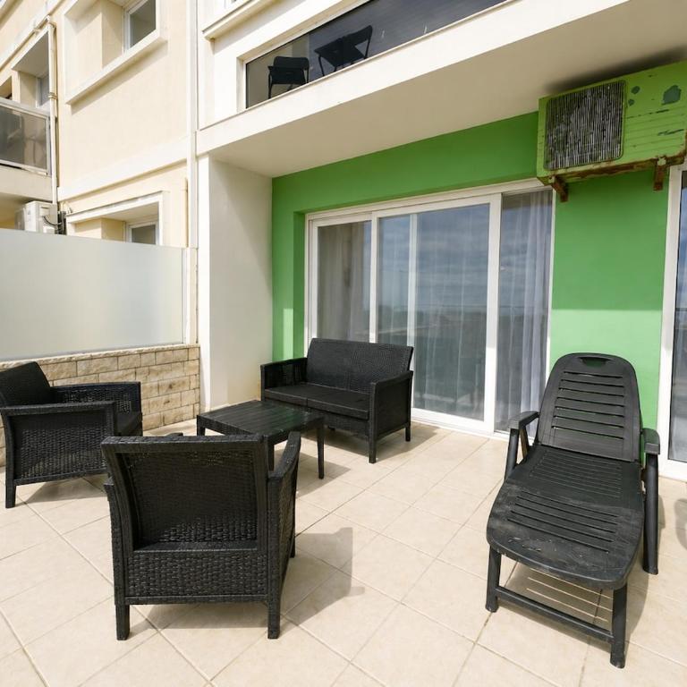AZURA - Studio vue Mer avec Terrasse XXL - Studio mit Meerblick - 18