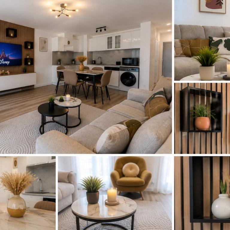 Disneyland Paris 5 Min Air Conditioning Free Parking RER A Paris - Apartment mit 2 Schlafzimmern - 9