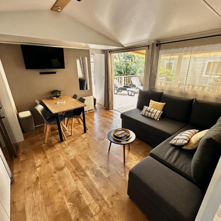 Mobil home camping 4 étoiles les Viviers 2 chambres - Mobile Home - 1