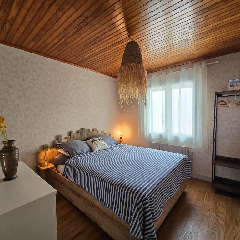 Chez papi Rob Maison landaise avec terrain de pétanque à deux pas du centre - Casa con 4 camere da letto - 23