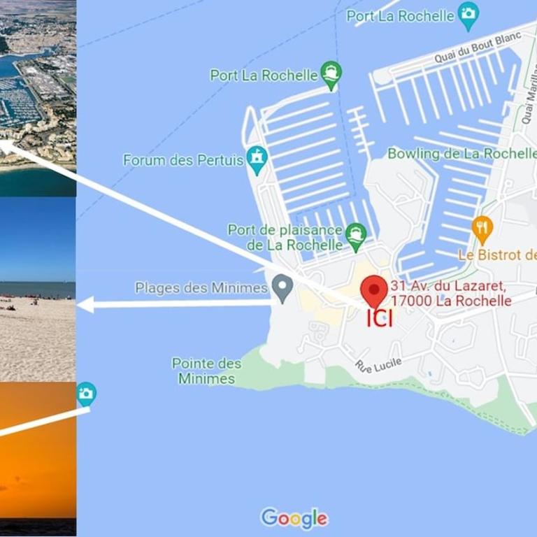 Studio Appartement La Rochelle Plage des Minimes - Estudio - 15