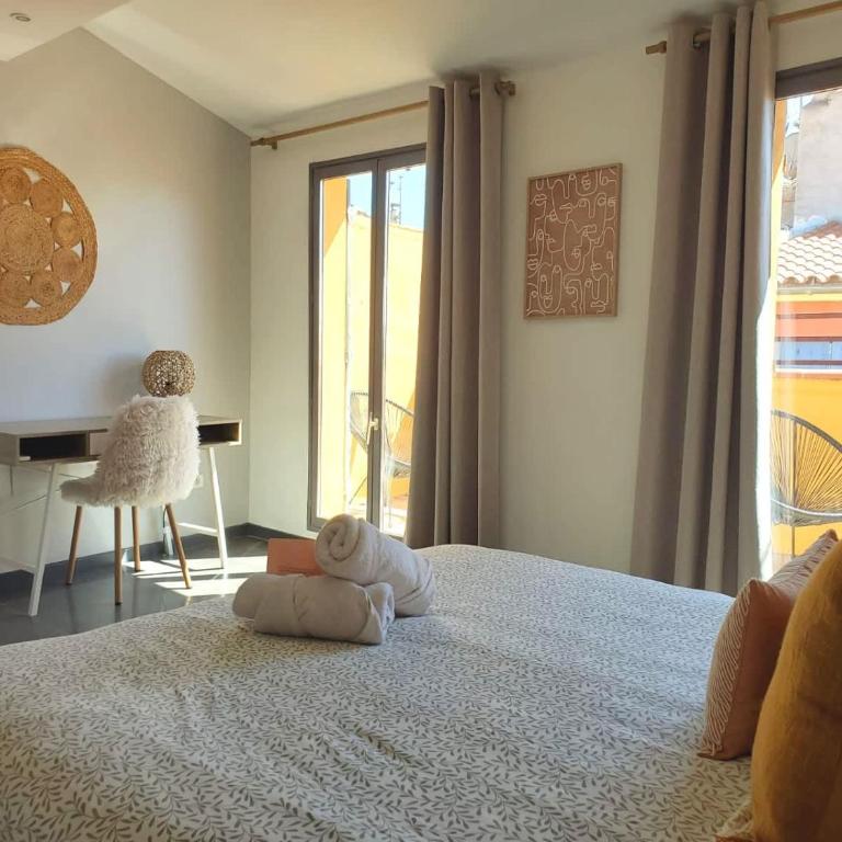 La terrasse des amandiers - clim - centre - Appartement - 14