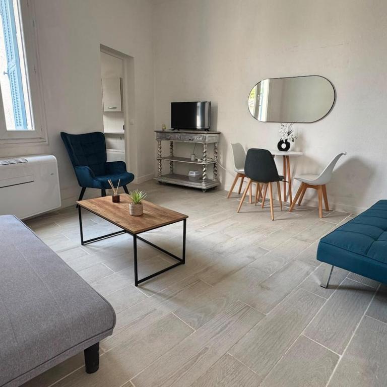 1 Cagnes sur mer Reynes 4pers proche centre plage - Appartement 1 Chambre - 1