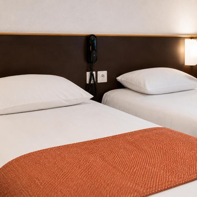 Hôtel Hélianthe - Chambre Lits Jumeaux Économique - 2