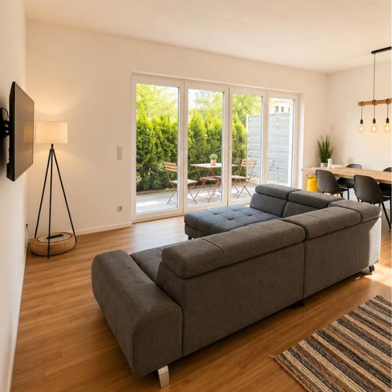 Allgäu Living l Ferienhaus 5 Apartments - Sauna - Balkon - Garten - Parkplatz - Familienfreundlich - Apartment mit 2 Schlafzimmern - 6