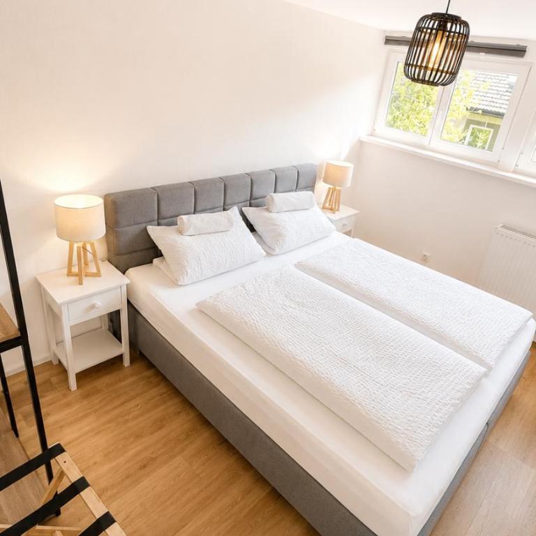 Allgäu Living l Ferienhaus 5 Apartments - Sauna - Balkon - Garten - Parkplatz - Familienfreundlich - Apartment mit 2 Schlafzimmern - 9