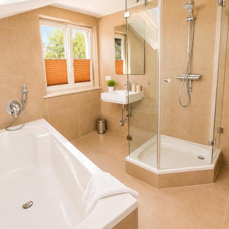 Allgäu Living l Ferienhaus 5 Apartments - Sauna - Balkon - Garten - Parkplatz - Familienfreundlich - Apartment mit 2 Schlafzimmern - 15