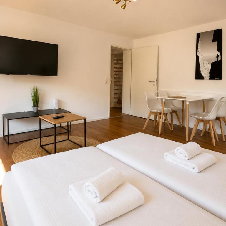 Allgäu Living l Ferienhaus 5 Apartments - Sauna - Balkon - Garten - Parkplatz - Familienfreundlich - Apartment mit 1 Schlafzimmer - 6