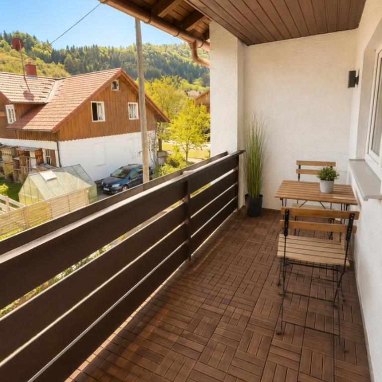 Allgäu Living l Ferienhaus 5 Apartments - Sauna - Balkon - Garten - Parkplatz - Familienfreundlich - Apartment mit 1 Schlafzimmer - 13
