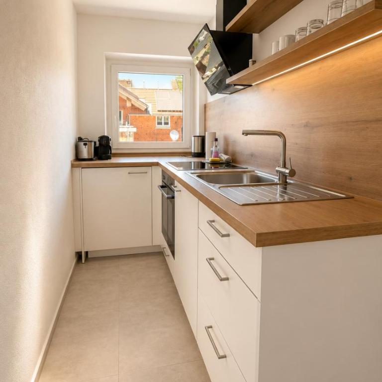 Allgäu Living l Ferienhaus 5 Apartments - Sauna - Balkon - Garten - Parkplatz - Familienfreundlich - Apartment mit 1 Schlafzimmer - 12