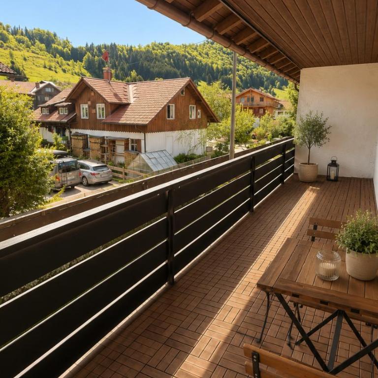 Allgäu Living l Ferienhaus 5 Apartments - Sauna - Balkon - Garten - Parkplatz - Familienfreundlich - Apartment mit 1 Schlafzimmer - 11