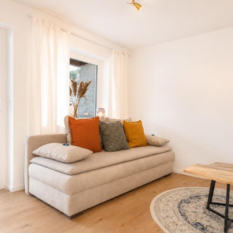 Allgäu Living l Ferienhaus 5 Apartments - Sauna - Balkon - Garten - Parkplatz - Familienfreundlich - Apartment mit 1 Schlafzimmer - 12