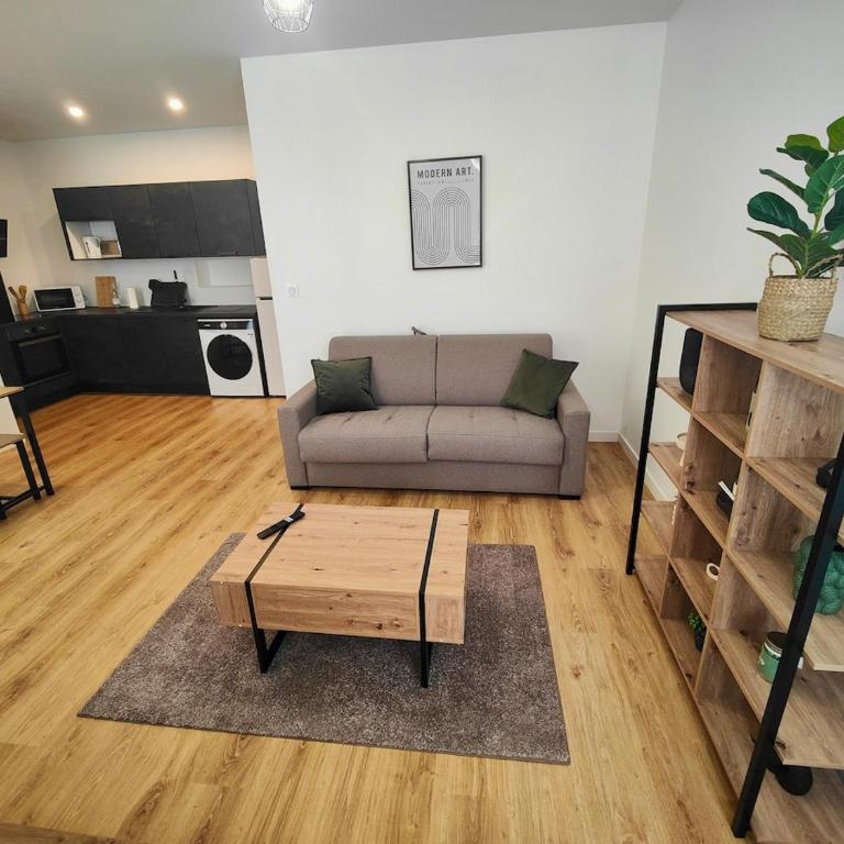 Brooklyn 4 personnes Max Parking Wifi - Apartment mit 1 Schlafzimmer - 11