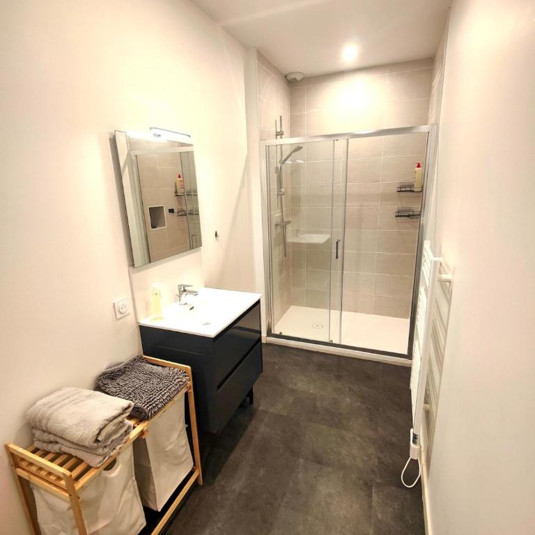 Brooklyn 4 personnes Max Parking Wifi - Apartment mit 1 Schlafzimmer - 14