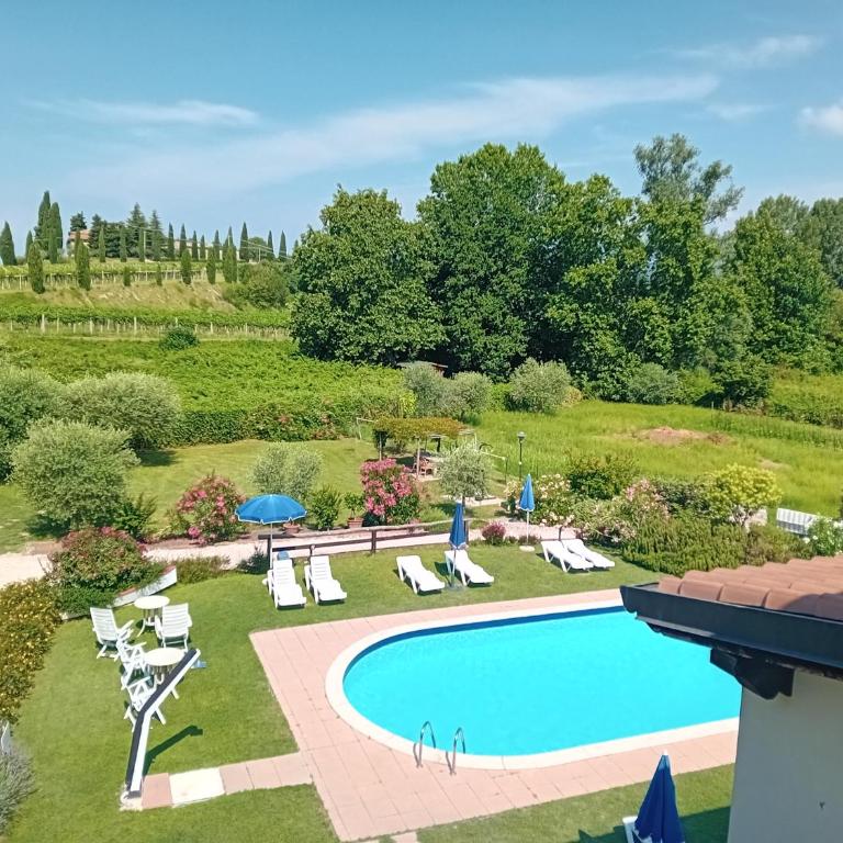 Agriturismo Ca' Castellani - Chambre Lit King-Size - Vue sur Jardin - 9